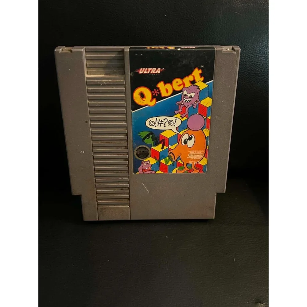Qbert (Nintendo Entertainment System, 1989) NES Video Game Cartridge Only
